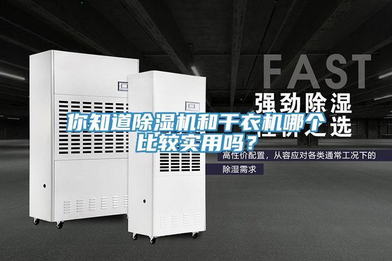 你知道除濕機和干衣機哪個比較實用嗎?