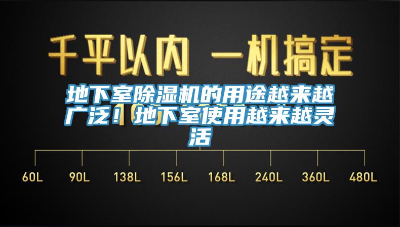 地下室除濕機的用途越來越廣泛！地下室使用越來越靈活