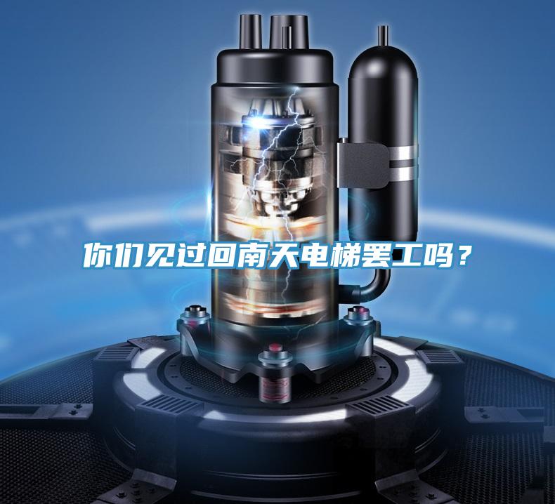 你們見過回南天電梯罷工嗎？