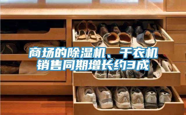 商場(chǎng)的除濕機(jī)、干衣機(jī)銷(xiāo)售同期增長(zhǎng)約3成