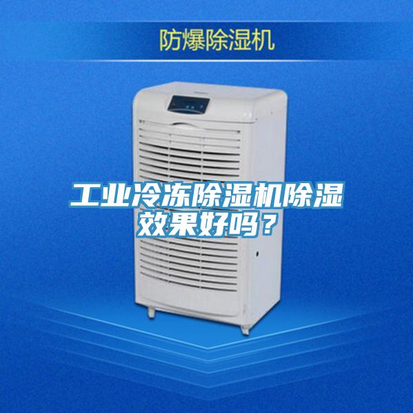 工業(yè)冷凍除濕機除濕效果好嗎？