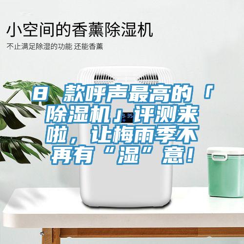 8 款呼聲最高的「除濕機(jī)」評(píng)測(cè)來啦，讓梅雨季不再有“濕”意！