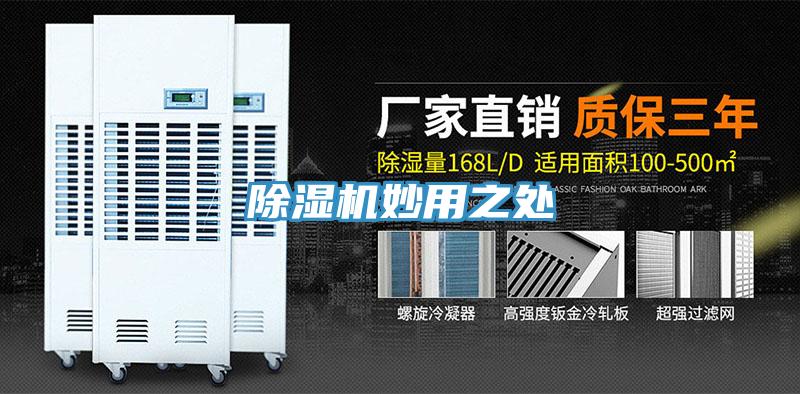 除濕機妙用之處
