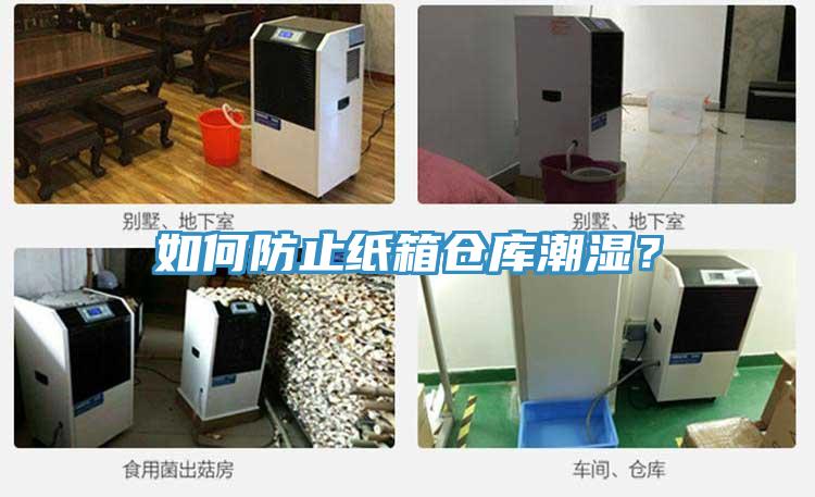 如何防止紙箱倉庫潮濕？