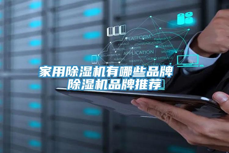 家用除濕機有哪些品牌 除濕機品牌推薦