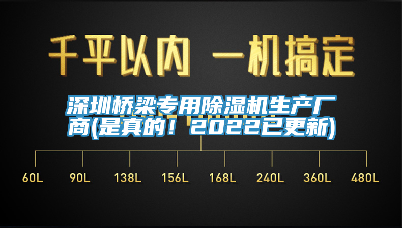 深圳橋梁專用除濕機生產廠商(是真的!2022已更新)