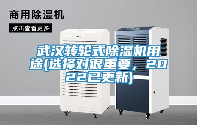 武漢轉(zhuǎn)輪式除濕機(jī)用途(選擇對(duì)很重要,2022已更新)
