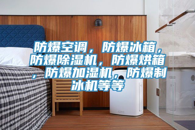 防爆空調，防爆冰箱，防爆除濕機，防爆烘箱，防爆加濕機，防爆制冰機等等